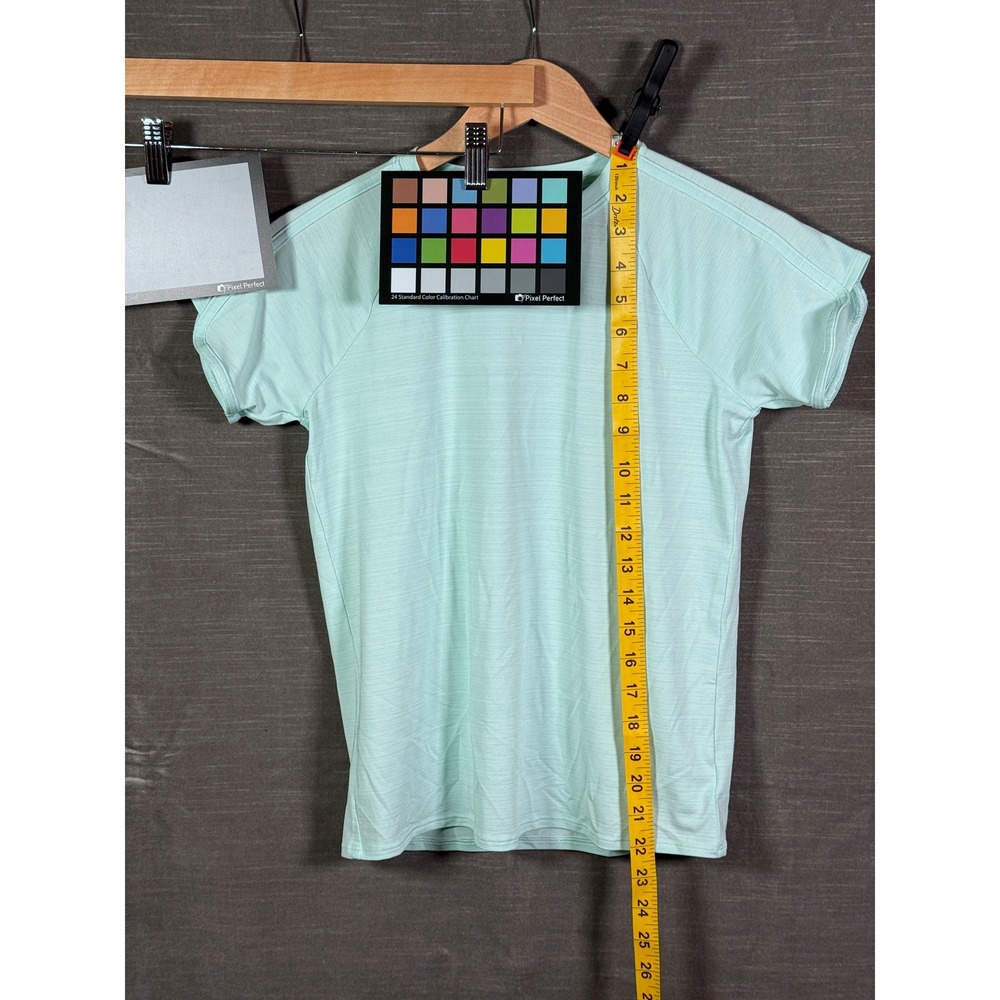 Athleta Girl Sunburst UPF Tee Mint Green Short Sleeve Active Shirt Size XL 14